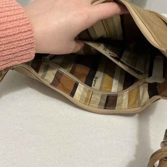 Brighton Gold Leather Hobo Bag - Picture 9 of 15